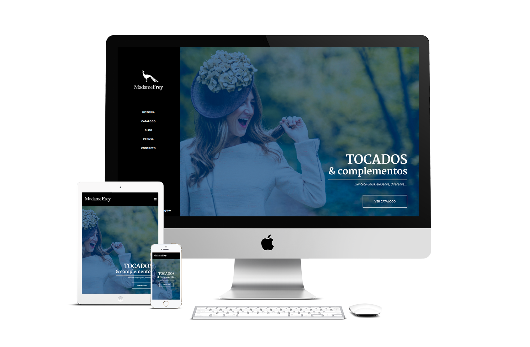 Diseño y desarrollo web MadameFrey